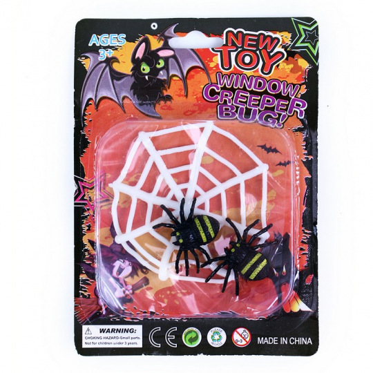 Rappa Pavučina s pavouky - dekorace na Halloween