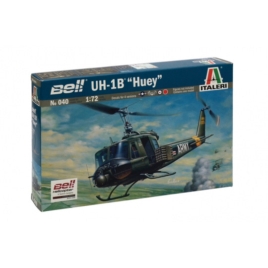 Italeri Model Kit vrtulník 0040 - UH-1B HUEY (1:72)