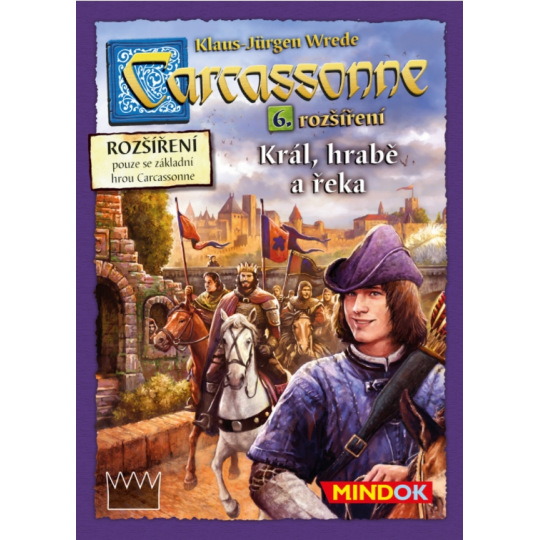 Mindok hra Carcassonne Král, hrabě a řeka - rozšíření 6