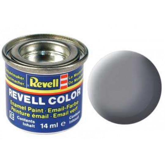 Revell Barva emailová - 32147: matná myší šedá (mouse grey mat)