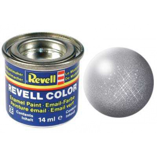 Revell Barva emailová - 32191: metalická ocelová (steel metallic)