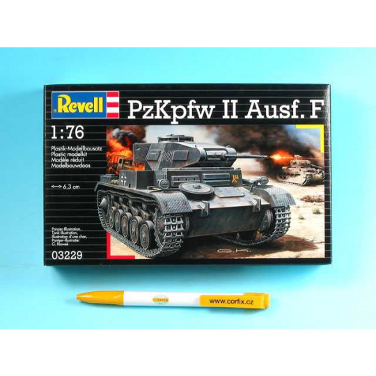 Revell Plastic ModelKit tank 03229 - PzKpfw II Ausf.F (1:76)