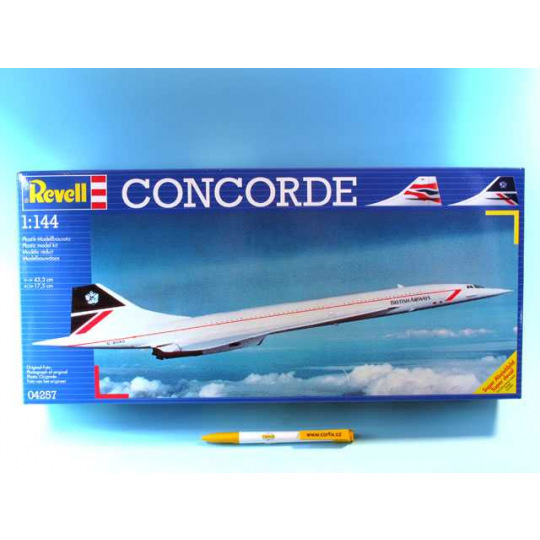 Revell Plastic ModelKit letadlo 04257 - Concorde "British Airways" (1:144)