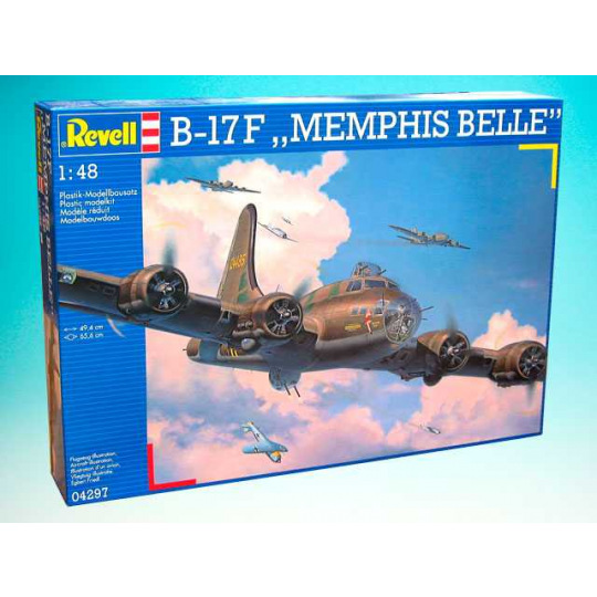 Revell Plastic ModelKit letadlo 04297 - B-17 F Memphis Belle (1:48)