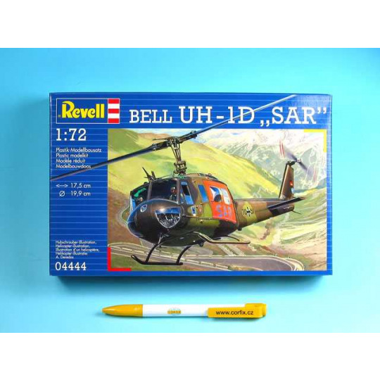 Revell Plastic ModelKit vrtulník 04444 - Bell UH-1D "SAR" (1:72)