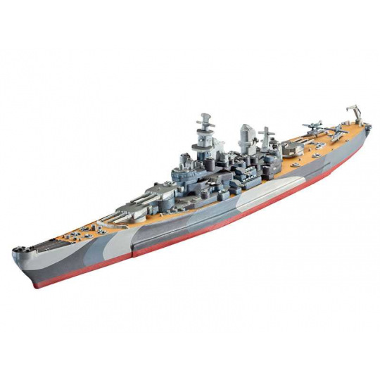 Revell Plastic ModelKit loď 05128 - Battleship U.S.S. Missouri (WWII) (1:1200)