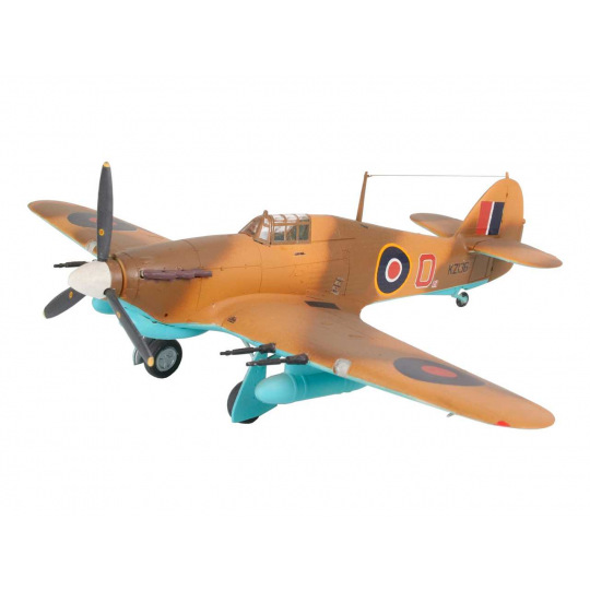 Revell ModelSet letadlo 64144 - Hawker Hurricane Mk. IIC (1:72)
