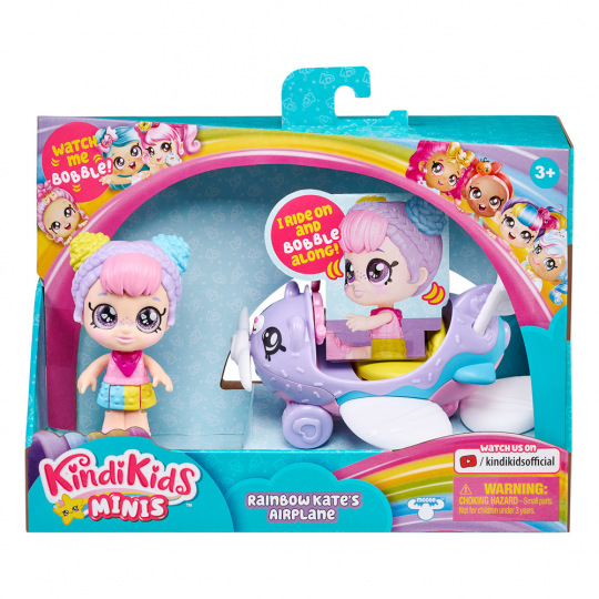 TM Toys Kindi Kids Mini Rainbow Kate letadlo
