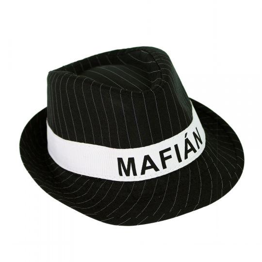 Rappa Dětský klobouk s nápisem mafián