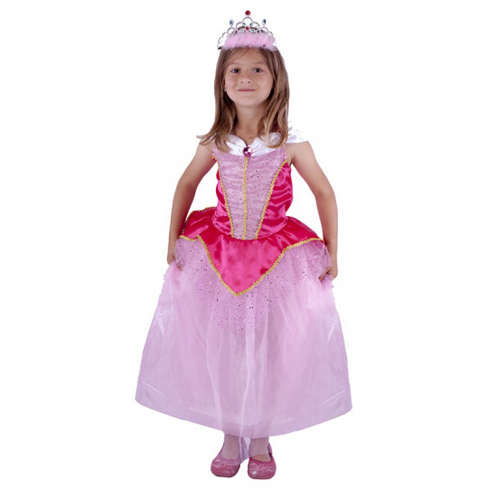 Rappa Dětský kostým princezna růžová (M) e-obal