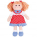 Rappa Bigjigs Toys Látková panenka Emily 34 cm