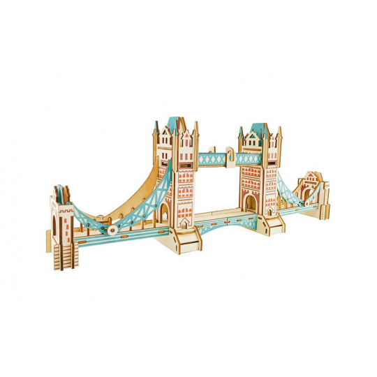 Rappa Woodcraft Dřevěné 3D puzzle Tower Bridge