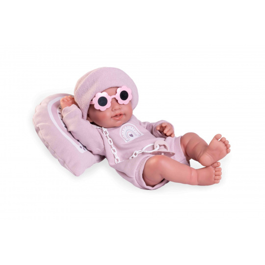 Rappa Antonio Juan - PIPA - realistická panenka miminko s celovinylovým tělem - 42 cm