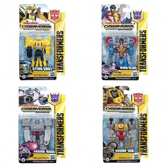 Hasbro Transformers Cyberverse figurka 3-5 kroků transformace