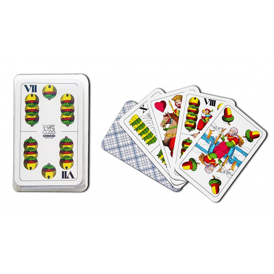 Hrací karty Wooky Mariáš dvouhlavý - káro