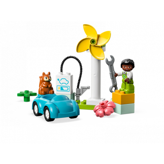 LEGO Duplo 10985 Větrná turbína a elektromobil