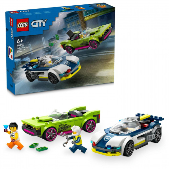 LEGO City 60415 Honička policejního auta a sporťáku