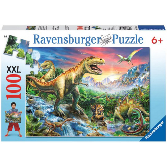 Ravensburger dětské puzzle Dinosauři 100d XXL