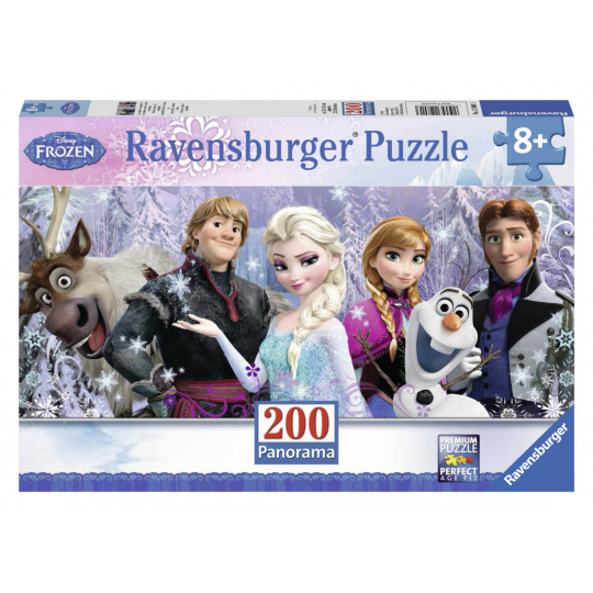 Ravensburger Disney Princess Ravensburger puzzle Ledové království Panorama 200d