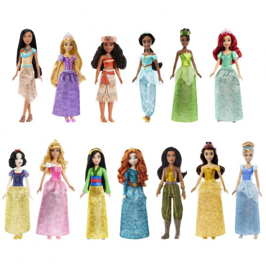Mattel Disney Princess panenka princezna asst