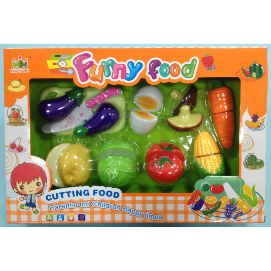 Mac Toys Set potravin na suchý zip