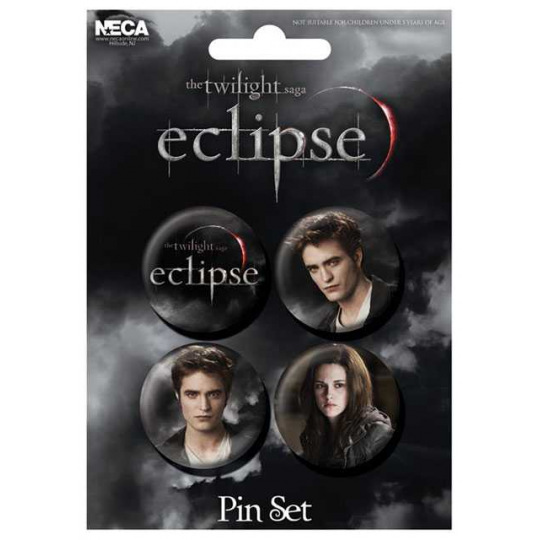 Placka set - Twilight saga - Eclipse - 4x38mm