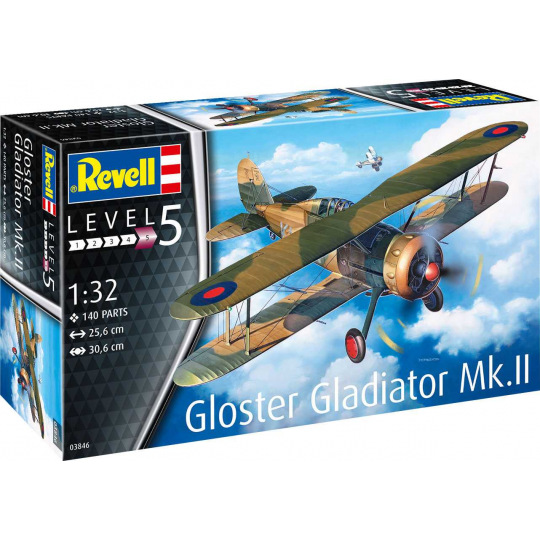 Revell Plastic ModelKit letadlo 03846 - Gloster Gladiator Mk. II (1:32)
