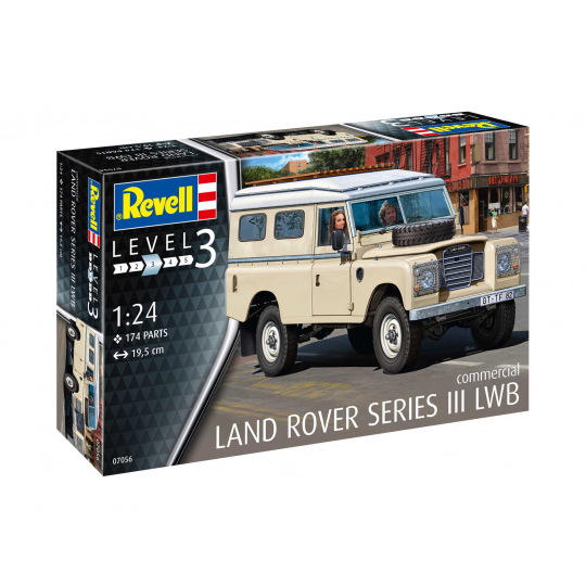 Revell Plastic ModelKit auto 07056 - Land Rover Series III LWB (commercial) (1:24)