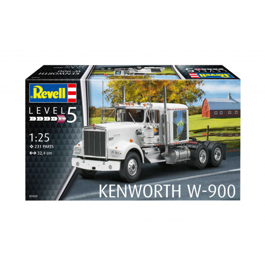 Revell Plastic ModelKit auto 07659 - Kenworth W-900 (1:25)