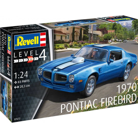Revell Plastic ModelKit auto 07672 - 1970 Pontiac Firebird (1:25)