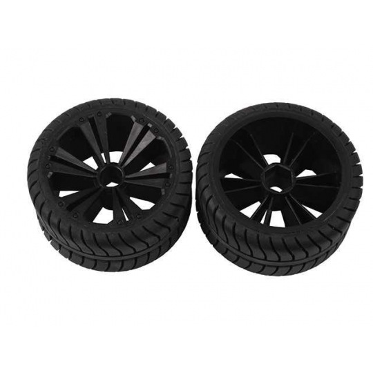 REVELL - REVELLUTIONS (47218) - Set 2x Rear Wheel for Muscle Car, black
