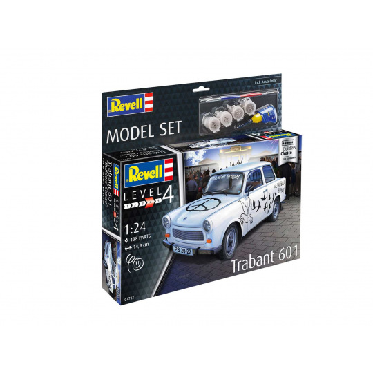 Revell ModelSet auto 67713 - Trabant 601S "Builder's Choice" (1:24)