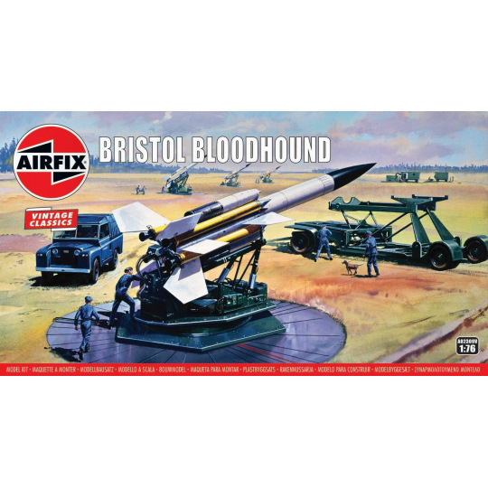Airfix Classic Kit VINTAGE military A02309V - Bristol Bloodhound (1:76)