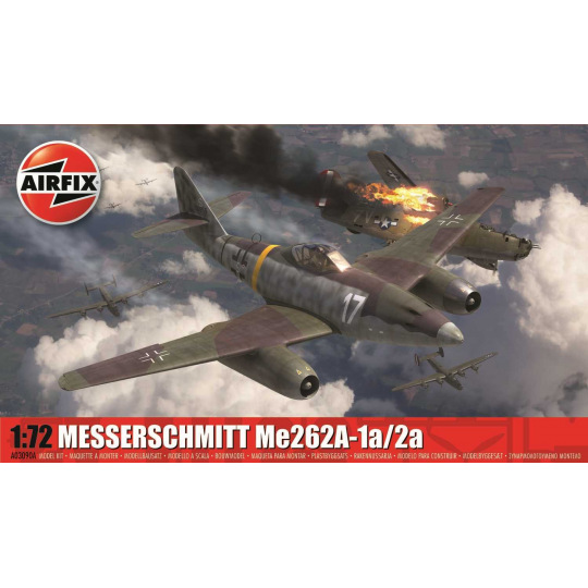 Airfix Classic Kit letadlo A03090A - Messerschmitt Me262A-1a/2a (1:72)