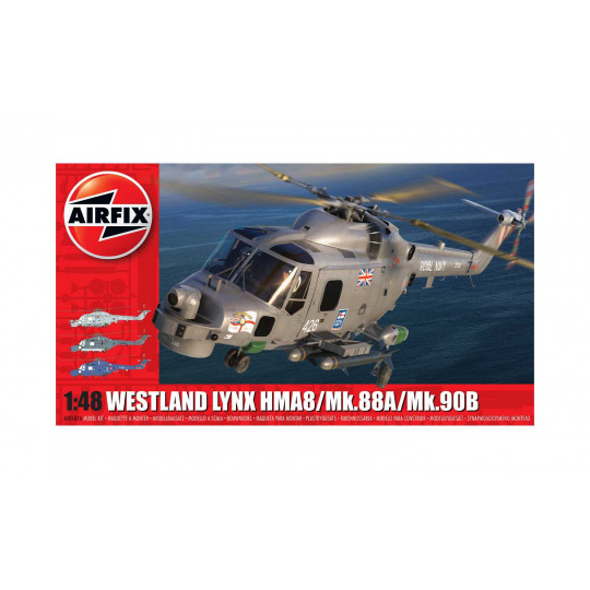 Airfix Classic Kit vrtulník A10107A - Westland Navy Lynx Mk.88A/HMA.8/Mk.90B (1:48)