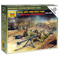 Zvezda Wargames (WWII) figurky 6135 - Soviet Anti-Tank team (1:72)
