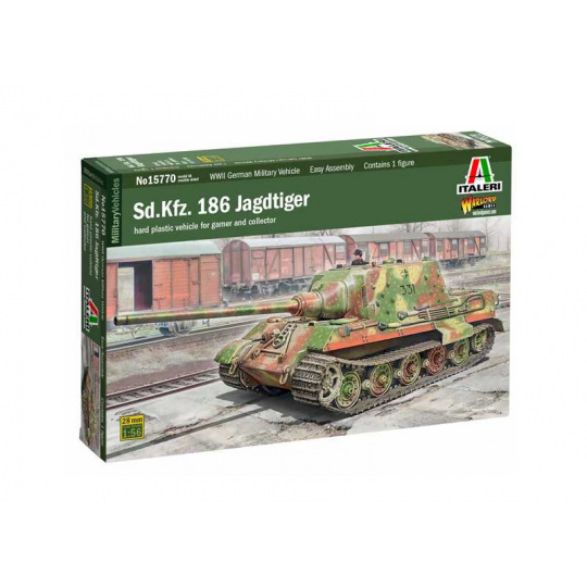 Italeri Wargames tank 15770 - Sd.Kfz. 186 Jagdtiger (1:56)