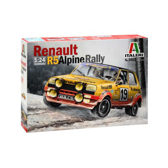 Italeri Model Kit auto 3652 - RENAULT R5 ALPINE RALLY (1:24)