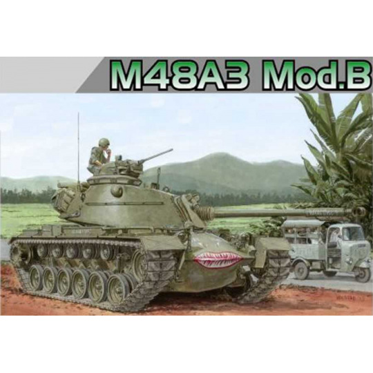 Dragon Model Kit tank 3544 - M48A3 Mod B. (1:35)