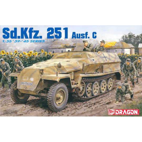 Dragon Model Kit military 6187 - Sd.Kfz.251/1 Ausf.C (1:35)