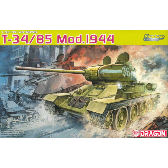 Dragon Model Kit tank 6319 - T-34/85 MOD.1944 (PREMIUM EDITION) (1:35)