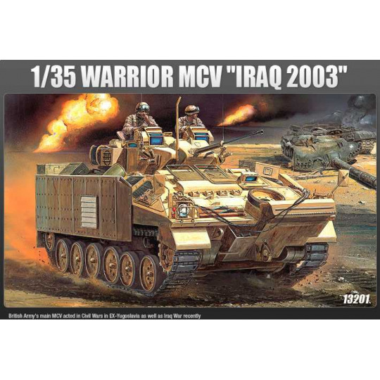 Academy Model Kit military 13201 - WARRIOR MCV "IRAQ 2003" (1:35)