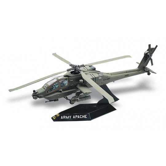 Revell Snap Kit MONOGRAM vrtulník 1183 - AH-64 Apache Helicopter (1:72)