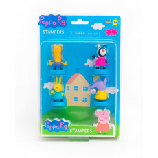 Peppa Pig: 4 figurky s razítkem - blister