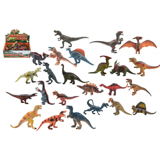 Teddies Dinosaurus plast 11-14cm mix druhů 