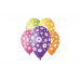 Smart Balloons Balonek nafukovací květiny 12'' průměr 30cm 5ks v sáčku